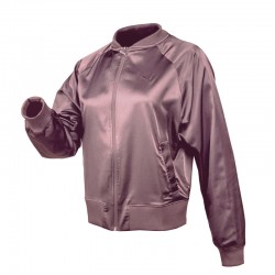 PUMA ESSENTIALS SATIN BOMBER (690346-88)ΓΥΝΑΙΚΕΙΑ ΖΑΚΕΤΑ Raisin
