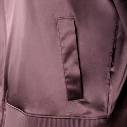 PUMA ESSENTIALS SATIN BOMBER (690346-88)ΓΥΝΑΙΚΕΙΑ ΖΑΚΕΤΑ Raisin