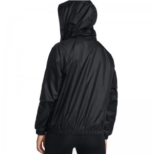 Under Armour Γυναικείο Μπουφάν Running Αντιανεμικό Μαύρο (1382698-001) Under Armour Γυναικείο Μπουφάν Running Αντιανεμικό Μαύρο (1382698-001)