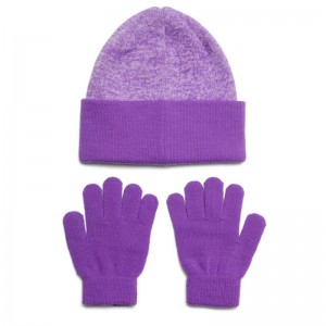 Under Armour Combo Παιδικά Γάντια & Σκουφάκι Μωβ - 1386642-525 Under Armour Combo Παιδικά Γάντια & Σκουφάκι Μωβ - 1386642-525