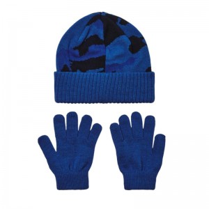 Under Armour Combo Παιδικά Γάντια & Σκουφάκι Μπλε - 1386641-432 Under Armour Combo Παιδικά Γάντια & Σκουφάκι Μπλε - 1386641-432