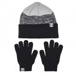 Under Armour Combo Παιδικά Γάντια & Σκουφάκι μαυρο - 1380013-001