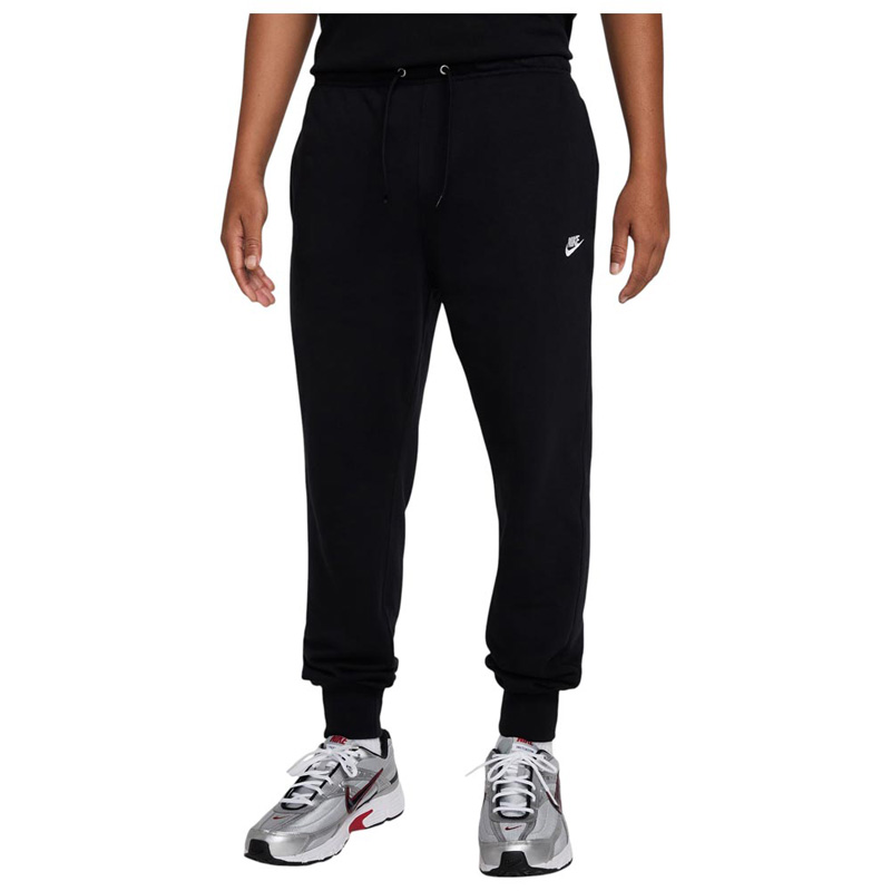 Nike Sportswear Club French Terry Jogger Pants (FN3801-010)Ανδρικό παντελόνι φόρμας Μαυρο