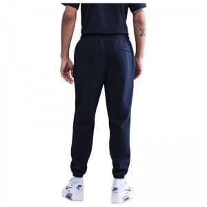 Nike Club Cuffed Brushed Fleece Pants (FN3808-451)Ανδρικό παντελόνι φόρμας Μπλε Nike Club Cuffed Brushed Fleece Pants (FN3808-451)Ανδρικό παντελόνι φόρμας Μπλε