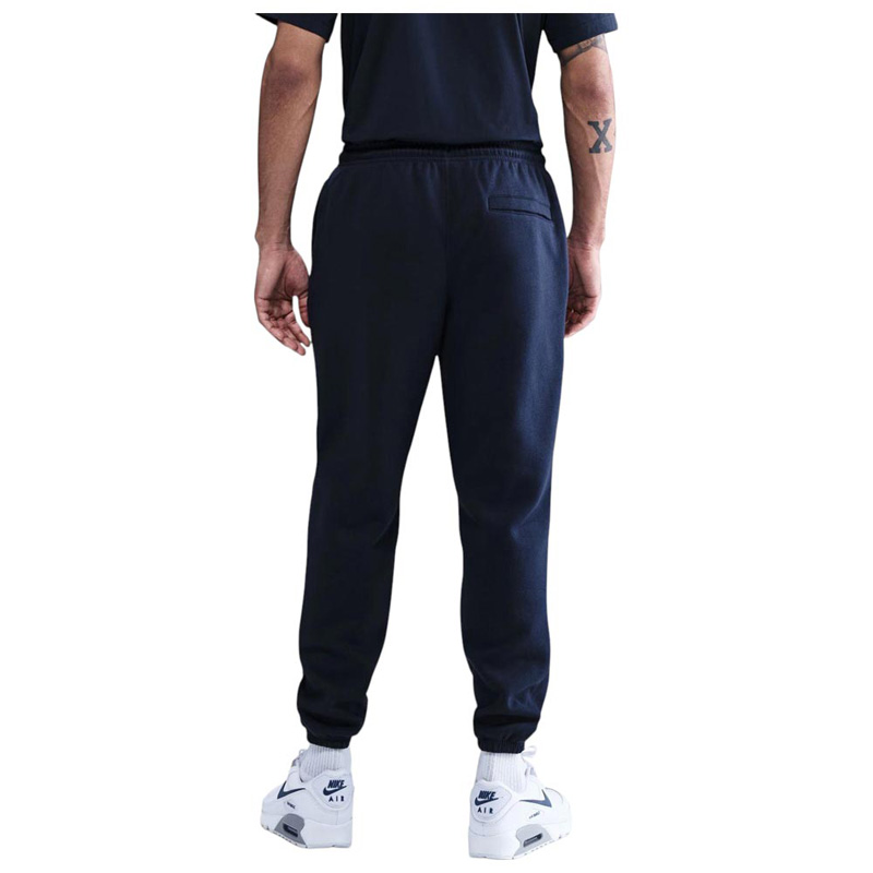 Nike Club Cuffed Brushed Fleece Pants (FN3808-451)Ανδρικό παντελόνι φόρμας Μπλε