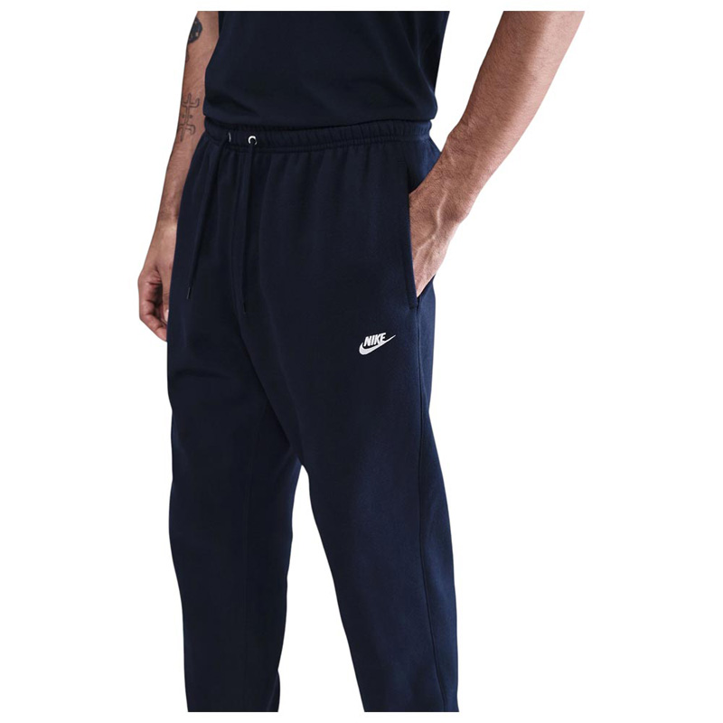 Nike Club Cuffed Brushed Fleece Pants (FN3808-451)Ανδρικό παντελόνι φόρμας Μπλε