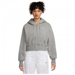 Nike Sportswear Phoenix Fleece (HV2426-063)Γυναικεία ζακέτα Γκρι
