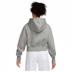Nike Sportswear Phoenix Fleece (HV2426-063)Γυναικεία ζακέτα Γκρι