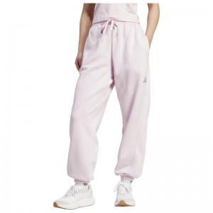 Adidas All SZN Fleece Loose Pants (JV7304)Γυναικείο παντελόνι φόρμας  ΡΟΖ