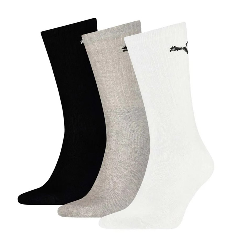 PUMA SPORT 3PAIR CREW SOCKS MULTI (7312-325)ΑΘΛΗΤΙΚΕΣ ΚΑΛΤΣΕΣ 3 ΤΕΜΑΧΙΑ ΠΟΛΥΧΡΩΜΕΣ