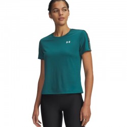 Under Armour Tech WM Tape SS Tee Γυναικείο Κοντομάνικο(6003915-338) ΠΡΑΣΙΝΟ