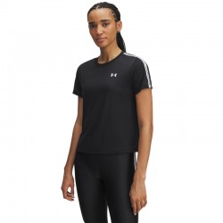Under Armour Tech WM Tape SS Tee Γυναικείο Κοντομάνικο(6003915-001) ΜΑΥΡΟ