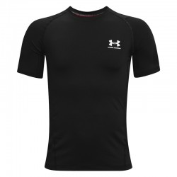 Under Armour HeatGear® Armour Boys’ Short Sleeve (1361723-001)ΠΑΙΔΙΚΟ T-SHIRT ΜΑΥΡΟ