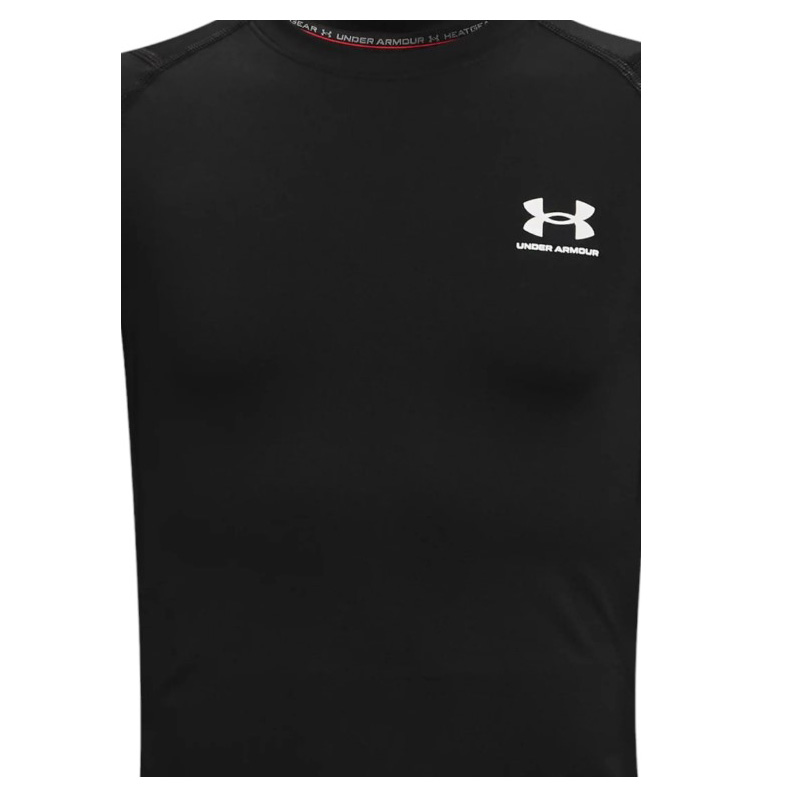 Under Armour HeatGear® Armour Boys’ Short Sleeve (1361723-001)ΠΑΙΔΙΚΟ T-SHIRT ΜΑΥΡΟ