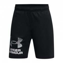 UNDER ARMOUR UA Tech Logo Shorts KIDS (1383333-001)ΠΑΙΔΙΚΗ ΒΕΡΜΟΥΔΑ Black//Mod Gray