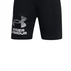 UNDER ARMOUR UA Tech Logo Shorts KIDS (1383333-001)ΠΑΙΔΙΚΗ ΒΕΡΜΟΥΔΑ Black//Mod Gray