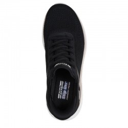 Skechers BOBS Sport Squad Chaos - Current Muse (117497-BKGD)ΓΥΝΑΙΚΕΙΑ ΠΑΠΟΥΤΣΙΑ SLIP-INS BLACK/GOLD
