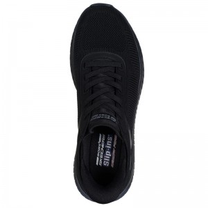 Skechers Slip-ins: BOBS Sport Squad Chaos - Solid Step (118312-BBK)ΑΝΔΡΙΚΑ ΠΑΠΟΥΤΣΙΑ ΜΑΥΡΑ