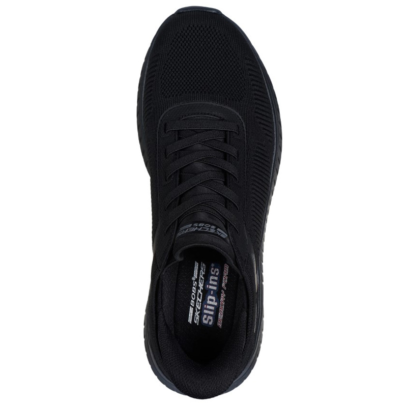 Skechers Slip-ins: BOBS Sport Squad Chaos - Solid Step (118312-BBK)ΑΝΔΡΙΚΑ ΠΑΠΟΥΤΣΙΑ ΜΑΥΡΑ