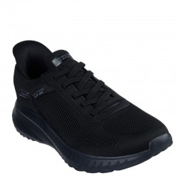 Skechers Slip-ins: BOBS Sport Squad Chaos - Solid Step (118312-BBK)ΑΝΔΡΙΚΑ ΠΑΠΟΥΤΣΙΑ ΜΑΥΡΑ