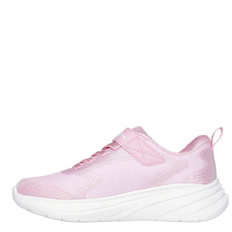 SKECHERS GORE AND STRAP SPARKLE MESH SNEAKER W/ SATIN OVERLAYS (303557L-LTPK)ΠΑΙΔΙΚΑ ΠΑΠΟΥΤΣΙΑ ΡΟΖ