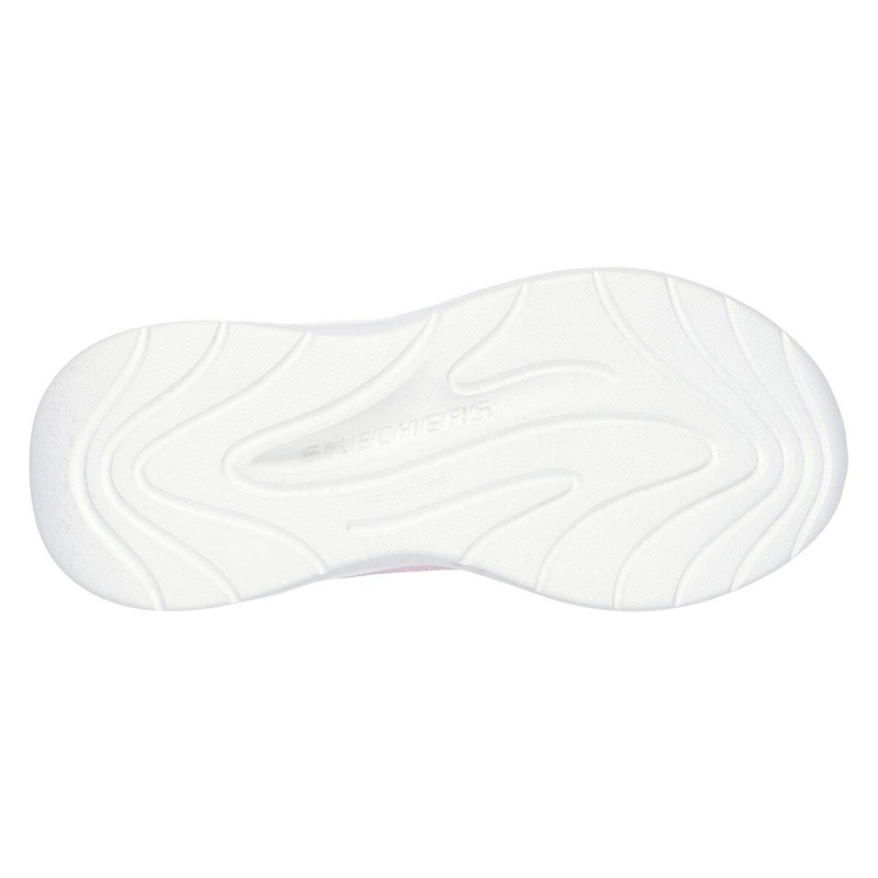 SKECHERS GORE AND STRAP SPARKLE MESH SNEAKER W/ SATIN OVERLAYS (303557L-LTPK)ΠΑΙΔΙΚΑ ΠΑΠΟΥΤΣΙΑ ΡΟΖ