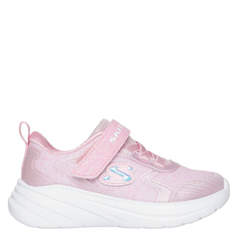 SKECHERS GORE AND STRAP SPARKLE MESH SNEAKER W/ SATIN OVERLAYS (303557N-LTPK)ΒΡΕΦΙΚΑ ΠΑΠΟΥΤΣΙΑ ΡΟΖ