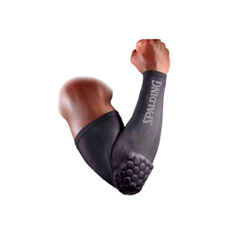 Spalding Honeycomp Sleeve Compression (SPACONE007-007)Μανίκι Συμπιεσης Μαυρο 1 Τεμαχιο