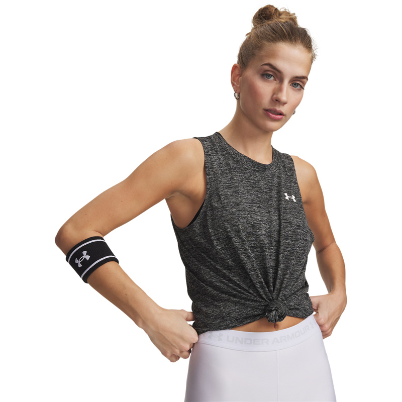UNDER ARMOUR Tech Tank Twist (1383656-001)Γυναικείο T-shirt αμανικο Μαυρο