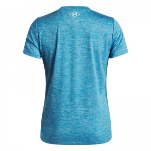 Under Armour Twist Tech SSC WMNS (1384230-498)ΓΥΝΑΙΚΕΙΟ T-SHIRT Wham Blue/White
