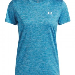 Under Armour Twist Tech SSC WMNS (1384230-498)ΓΥΝΑΙΚΕΙΟ T-SHIRT Wham Blue/White