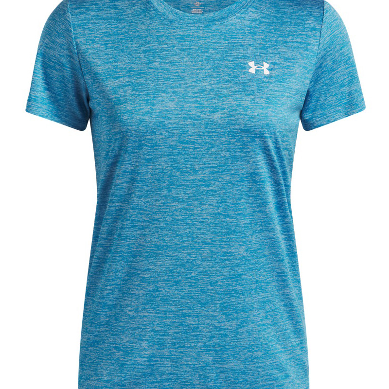 Under Armour Twist Tech SSC WMNS (1384230-498)ΓΥΝΑΙΚΕΙΟ T-SHIRT Wham Blue/White