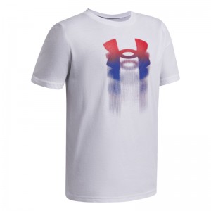 UNDER ARMOUR BOYS Logo Blur SS Tee (6009280-100)ΠΑΙΔΙΚΟ T-SHIRT Λευκο UNDER ARMOUR BOYS Logo Blur SS Tee (6009280-100)ΠΑΙΔΙΚΟ T-SHIRT Λευκο