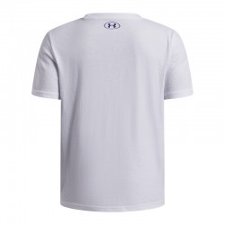 UNDER ARMOUR BOYS Logo Blur SS Tee (6009280-100)ΠΑΙΔΙΚΟ T-SHIRT Λευκο