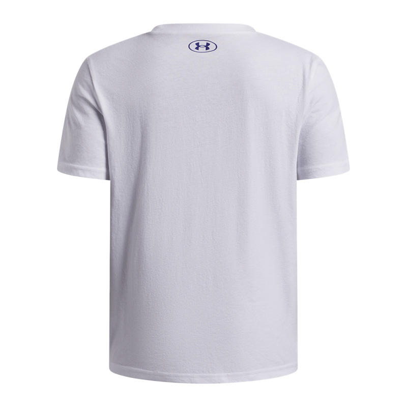UNDER ARMOUR BOYS Logo Blur SS Tee (6009280-100)ΠΑΙΔΙΚΟ T-SHIRT Λευκο