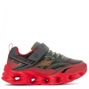 SKECHERS S Light: Vortex 2.0 (400605L-RDCC)ΠΑΙΔΙΚΑ ΠΑΠΟΥΤΣΙΑ ΦΩΤΙΖΟΜΕΝΑ ΚΟΚΚΙΝΑ