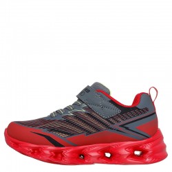 SKECHERS S Light: Vortex 2.0 (400605L-RDCC)ΠΑΙΔΙΚΑ ΠΑΠΟΥΤΣΙΑ ΦΩΤΙΖΟΜΕΝΑ ΚΟΚΚΙΝΑ