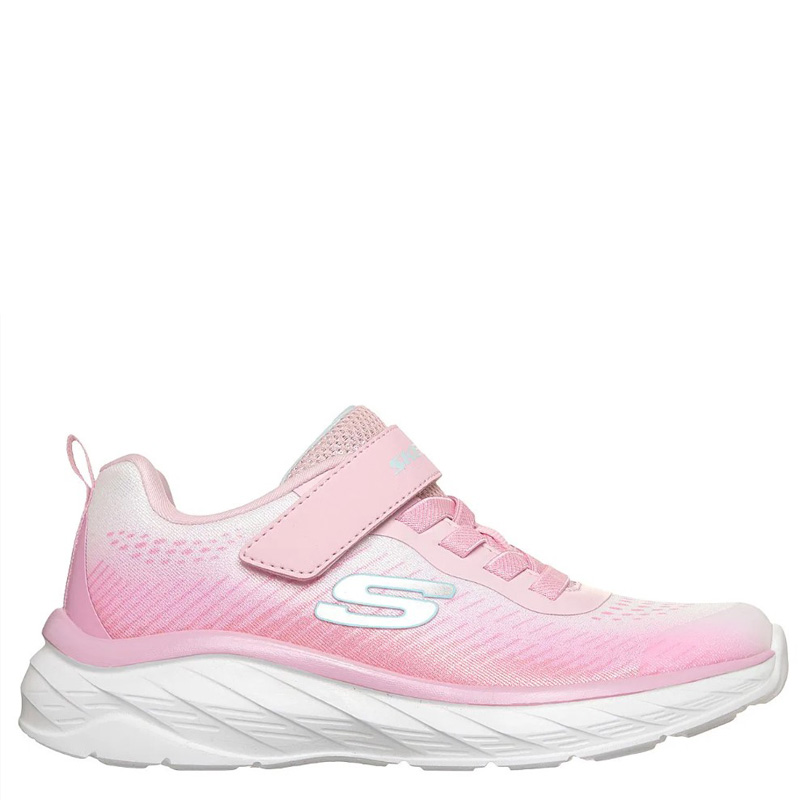 SKECHERS JR Gore and Strap Sublimated Ombre Sparkle Mesh Sneaker (303599L-LPMT) ΠΑΙΔΙΚΑ ΠΑΠΟΥΤΣΙΑ ΡΟΖ