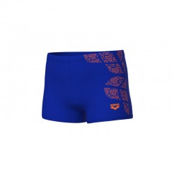 ARENA KIKKO SWIM SHORT BOYS (010950-705)ΠΑΙΔΙΚΟ ΜΑΓΙΟ NEON BLUE-TEAM ORANGE