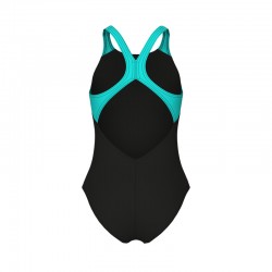 ARENA PAINTING SWIMSUIT V BACK GIRLS (010744-580)ΠΑΙΔΙΚΟ ΜΑΓΙΟ BLACK-WATER