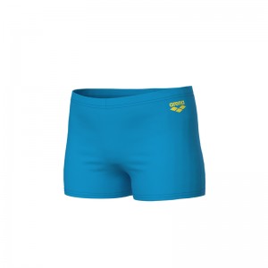 ARENA DYNAMO JR SHORT R (006501-802)ΠΑΙΔΙΚΟ ΜΑΓΙΟ TURQUOISE-YELLOW STAR