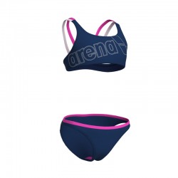 ARENA LOGO SWIMSUIT TWO PIECES GIRL