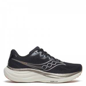 Saucony Ride 19 (S21055-145)ΑΝΔΡΙΚΑ ΠΑΠΟΥΤΣΙΑ RUNNING Black/Pewter