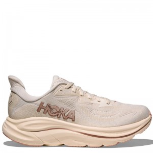 HOKA Clifton 10 WMNS (1162031-ARRS)ΓΥΝΑΙΚΕΙΑ ΠΑΠΟΥΤΣΙΑ RUNNING WHITE BRONZE