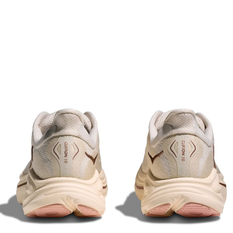 HOKA Clifton 10 WMNS (1162031-ARRS)ΓΥΝΑΙΚΕΙΑ ΠΑΠΟΥΤΣΙΑ RUNNING WHITE BRONZE