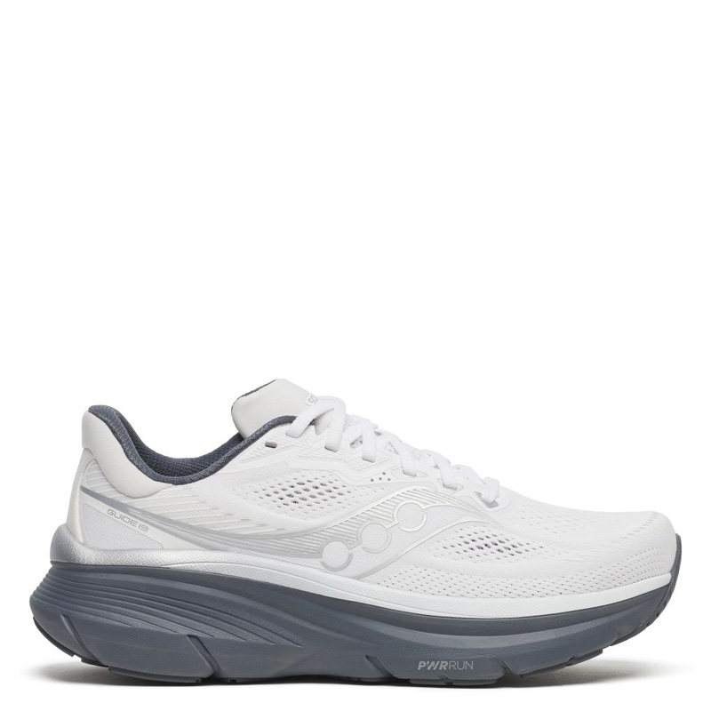 Saucony Guide 19 (S21058-103)ΑΝΔΡΙΚΑ ΠΑΠΟΥΤΣΙΑ RUNNING ΛΕΥΚΟ/ΑΝΘΡΑΚΙ
