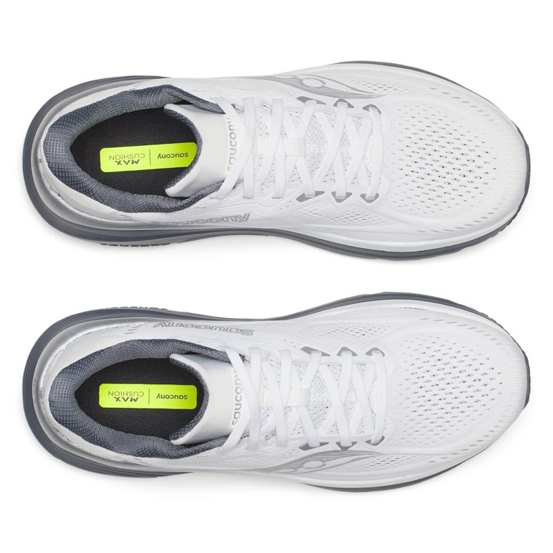 Saucony Guide 19 (S21058-103)ΑΝΔΡΙΚΑ ΠΑΠΟΥΤΣΙΑ RUNNING ΛΕΥΚΟ/ΑΝΘΡΑΚΙ