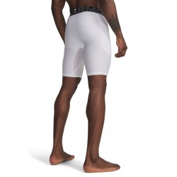Under Armour HeatGear Pocket (1361602-100) Ανδρικό Ισοθερμικό Σορτς Compression ΛΕΥΚΟ/ΜΑΥΡΟ