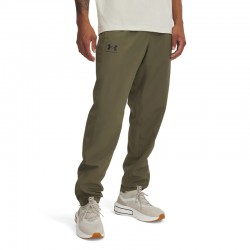 UNDER ARMOUR Rival Woven Windbreaker Pant (1390150-390)ΑΝΔΡΙΚΟ ΠΑΝΤΕΛΟΝΙ ΑΝΤΙΑΝΕΜΙΚΟ Marine OD Green/Black