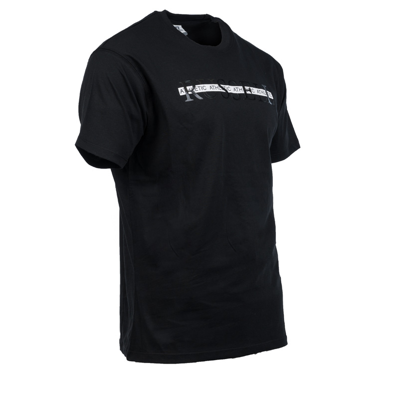 Russell Athletic Crewneck Tee Shirt ΑΝΔΡΙΚΟ ΜΠΛΟΥΖΑΚΙ ΜΑΥΡΟ A26-015-1- ΙΟ-099-BLACK